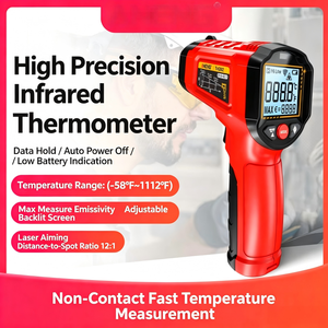 Termómetro Infrarrojo de Contacto, Pistola de Temperatura Láser Digital, Medidor de Temperatura para Cocina Industrial y Alimentos - Product Image 2