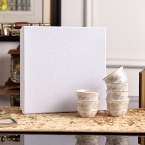 Juego de Tazas de Té de Porcelana Europea con Descuento, Tazas de Espresso con Platos - Product Image 2