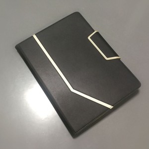 Portadocumenti in Pelle PU Idrorepellente, Organizer Multifunzione per Documenti Aziendali, Portablocco con Porta Carte per Ufficio - Product Image 1