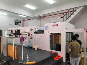 A3 A4 brandnew & usado MK totalmente automático morre máquina cortando plásticos do papel do cortador com função de descascamento - Product Image 4