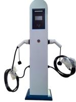 Chargeur EV AC Tongxing 14kW à double sortie avec équilibrage dynamique de la charge, connecteurs Type 2, station pour parking de lieu de travail