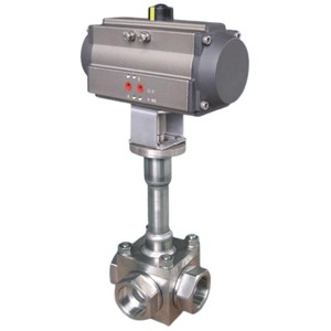 Khí nén nhiệt độ thấp van bi thép không gỉ PN10 <span class=keywords><strong>16</strong></span> 25 Hướng dẫn sử dụng điện thẳng thiết kế cổ dài - Product Image 5