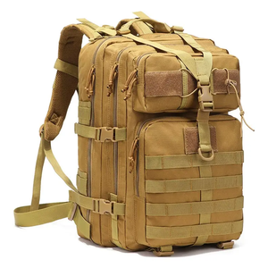 Unisex thiết kế mới không thấm nước Oxford chiến thuật ba lô nylon bền thể thao đi bộ đường dài cắm trại bánh răng dây kéo <span class=keywords><strong>Camo</strong></span> nội bộ khung - Product Image 4