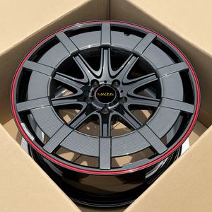 Jantes en alliage Wheelshome 8124F-<span class=keywords><strong>Carbon</strong></span> haute performance 22/23/24 pouces décalées 5-112 avec 66,56 noir + carbone pour <span class=keywords><strong>BBS</strong></span> - Product Image 3