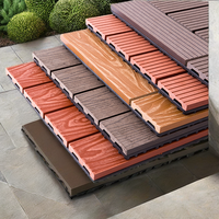 Ensemble d'installation personnalisé 148*24mm 3d gaufré Wpc co-extrusion plancher bois plastique imperméable Composite terrasse