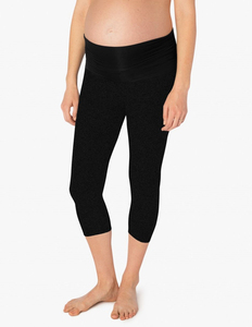 A vita alta di maternità personalizzato pantaloni di yoga di compressione in gravidanza leggings capris delle donne - Product Image 3