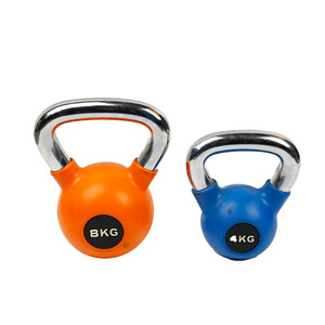 Kettlebell en fonte recouverte <span class=keywords><strong>de</strong></span> caoutchouc coloré pour l'entraînement <span class=keywords><strong>de</strong></span> force – Matériel <span class=keywords><strong>de</strong></span> sport pour la <span class=keywords><strong>musculation</strong></span> - Product Image 5
