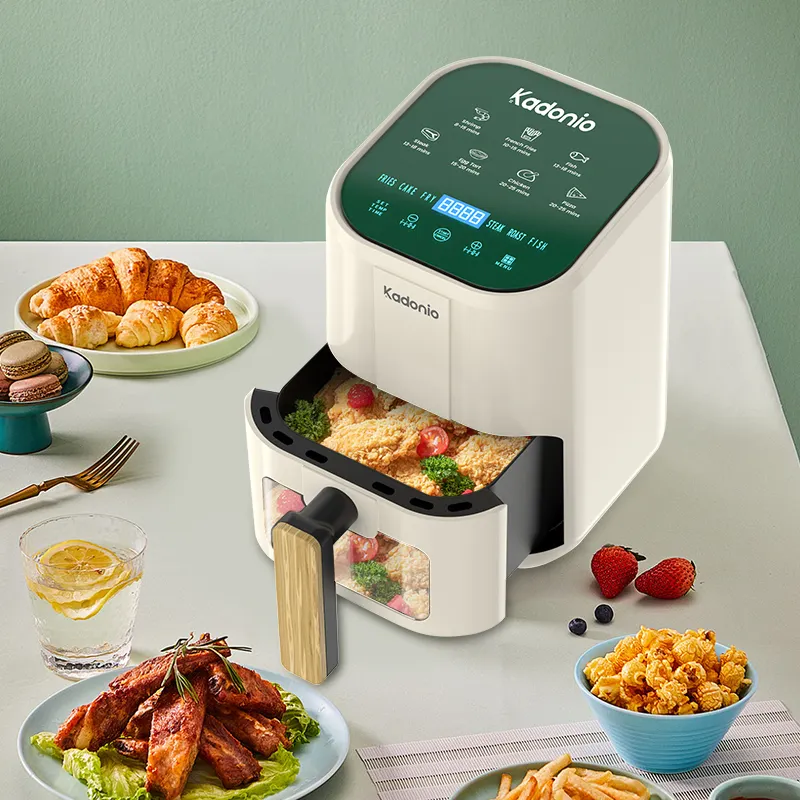 Factory Electric Mini Custom Airfryers Multifuncional Healthy Less Oil Fried Chicken Machine Oil Free Domestic Air Fryer