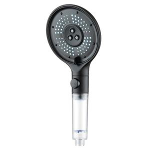 Grifo de lujo para baño, ABS, alta presión, cinco modos, masaje, cabezal de ducha de mano, filtro, botón de parada de un toque, juego de manguera de Ducha - Product Image 3