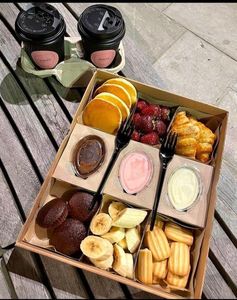 Tùy Chỉnh Thiết Kế In Cấp Thực Phẩm Nhà Hàng <span class=keywords><strong>Bento</strong></span> Thực Phẩm Hộp Giao Hàng Takeaway Platter Bao Bì Hộp Ăn Trưa Với Chèn - Product Image 6