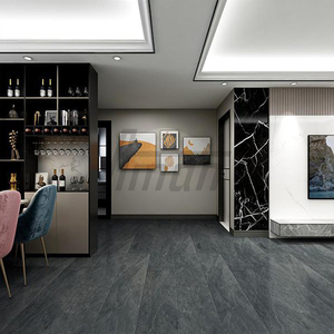 Suelo Vinílico LVP con Aspecto de Mármol, Sistema de Clic Impermeable, Instalación Suelta, Bisel Grande, Vinilo PVC Comercial y Residencial - Product Image 5