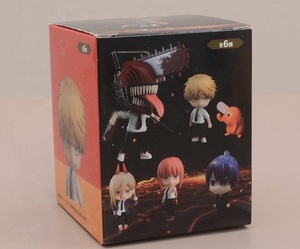 6 pièces/ensemble Figurines d'action Anime Chainsaw Man Denji Power Makima Pochita Figurines d'action Anime PVC Jouet A-2624 - Product Image 6