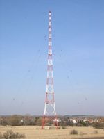 Accessoire de tour de télécommunication galvanisé à chaud de 45, 50, 55, 65, 70, 80 mètres, prix compétitif, systèmes de réseaux 4G
