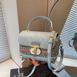 Borse Firmate da Donna di Marchi Famosi in Pelle PU di Alta Qualità, Borse a Mano da Donna con Lussuosa Finitura Intrecciata, Borse Eleganti alla Moda - Product Image 5