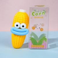 Jouet anti-stress Big Mouth Corn à rebond lent, boule artisanale, jouet moelleux et craquant, cadeau de fête, boîte mystère, vente en gros