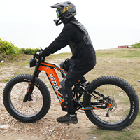 Moto tout-terrain électrique hybride 2026 avec pneus larges pour adultes, E-Moto de trail à assistance au pédalage à couple élevé, Dirt Bike