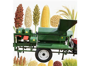 Batteuse multifonctionnelle diesel 12 CV à haute efficacité pour le traitement des céréales (sorgho, millet, maïs, soja) pour la récolte agricole HJ-950 - Product Image 1