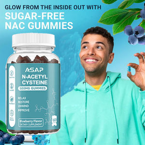 Marque privée Gommes végétaliennes sans sucre NAC Supplément de bonbons à la N-acétyl cystéine - Product Image 2