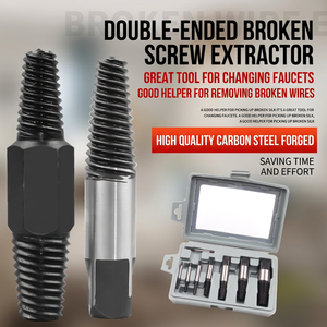 Juego de Extractores de Roscas en Espiral, Acero con Alto Contenido de Carbono, Métrico, para Uso Doméstico, Herramienta para Quitar Pernos y Tornillos, 100 mm - Product Image 3