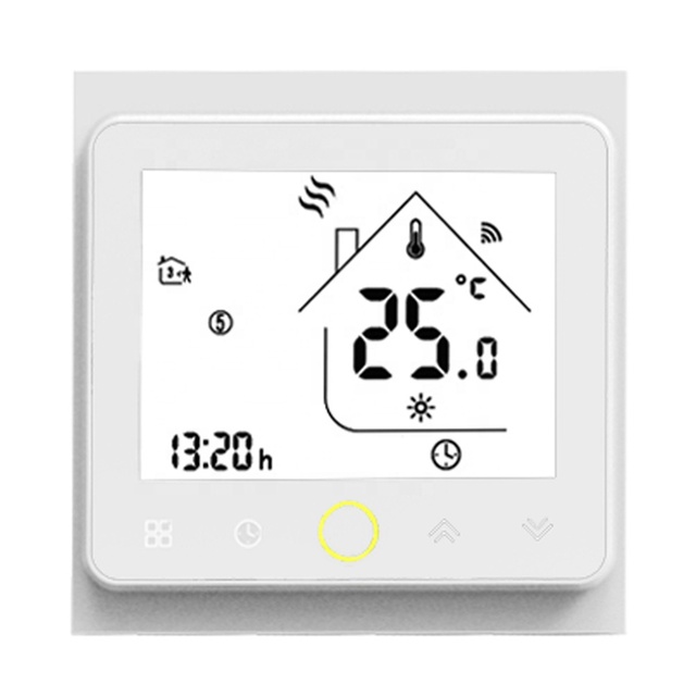 MOES Smart Thermostat Voice Control Floor Water Heating Thermostat WiFi 5+2 Programmable Thermostat Temperature Controller