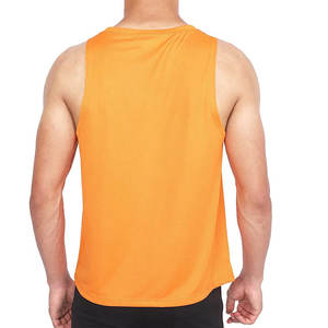 Camisetas sin Mangas para Hombre con Logotipo Personalizado al por Mayor, Ligeras, Transpirables, de Secado Rápido, Tejido de Punto, la Mejor Calidad, Casuales, para Entrenamiento, Gimnasio, Actividad Física - Product Image 5