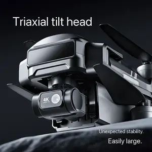 SJRC F22 S3 PRO Caméra 4K GPS HD 5G WiFi FPV Nacelle 3 Axes EIS Professionnel <span class=keywords><strong>Drone</strong></span> RC Pliable Brushless pour Débutants Plastique - Product Image 2