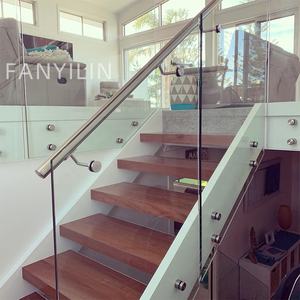 Verre entretoise escaliers raccords matériel SUS 304 acier inoxydable verre garde-corps support <span class=keywords><strong>pince</strong></span> publicité verre clou - Product Image 3