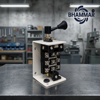 OMDMS SHIPING CORPORATION PRIVATE LIMITED Interrupteur inverseur KK86 3 pôles à montage supérieur, boîtier métallique pour intérieur/extérieur