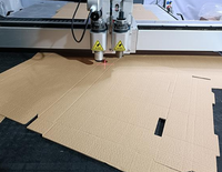 Máquina de Corte Automática CNC para Cartón Corrugado, Máquina de Troquelado y Plegado de Papel para Cajas de Cartón