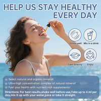 Complément Liquide Détoxifiant Liposomal Végétalien à Base de Clinoptilolite et de Zéolite, Marque Privée OEM, avec Vitamines B, Probiotiques et Prébiotiques