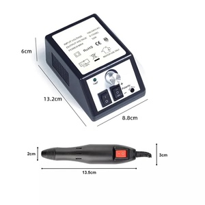 Perceuse à ongles électrique professionnelle ensemble pédicure outil de polissage Gel enlèvement des cuticules tour fichier manucure <span class=keywords><strong>ponceuse</strong></span> à ongles prise américaine - Product Image 1