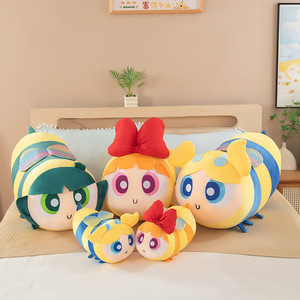 Customized Creative Plush Toys Cute <b>Bee</b> Stuffed Animal Plushie Toy Pillow Soft <b>Bee</b> Toy Valentine's Day <b>Gifts</b> for Girlfriend - Product Image 4