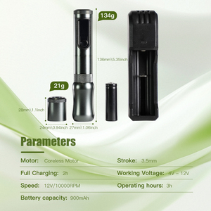 Máquina de Tatuaje Eléctrica <span class=keywords><strong>Dragonhawk</strong></span> X4 con Batería de Litio para Arte Corporal, Venta al Por Mayor - Product Image 3