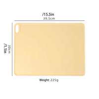 Tapis anti-brûlure Xiepeng, imperméable, résistant à l'huile, tapis isolant pour table, tapis de repas pour bébé, sets de table pour table à manger, set de table en silicone
