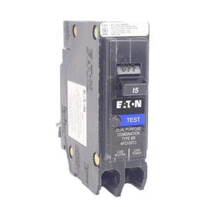 อีตัน BR 15 แอมป์ 1 ขั้ว เบรกเกอร์วงจรแบบรวม AFCI GFCI ชนิดเสียบปลั๊ก ใช้กับสายกลาง - Product Image 3