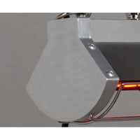 Lampe de conservation de chaleur durable 100W-250W avec coque de protection, idéale pour l'élevage de volailles, de porcs et de bétail