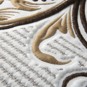 工場卸売Euroflora 100% ポリエステルマット二重チッキング生地 - Product Image 2