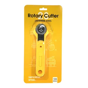 28mm SKS-7 Blade Sewing Craft Yellow Rotary Cutter for Olfa