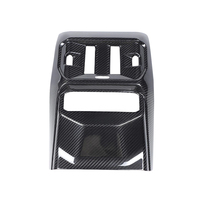 Convient pour BMW X3 2025 2026, panneau de ventilation en fibre de carbone, garniture décorative pour siège arrière, garnitures de revêtement intérieur de voiture en carbone
