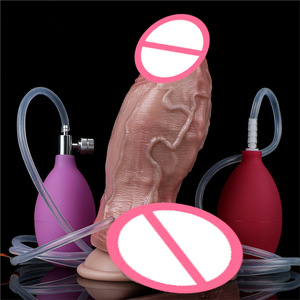 Grote realistische siliconen opblaasbare <span class=keywords><strong>dildo</strong></span>, zacht, waterdicht voor vrouwen, masturbatiespeeltje Opalray-agd - Product Image 3