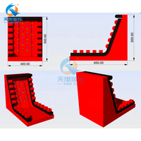 Jeu de sport Mur d'escalade en PVC gonflable pour adultes et enfants Mur de montagne d'escalade gonflable