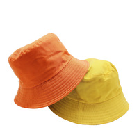 Haute qualité impression personnalisée broderie chapeau plage bleu pêcheur pêche couleur unie Bob bassin adulte casquette seau chapeau