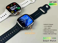 Nouveauté 2026 (3+32GG) 4G Smart Watch with 2.4 AMOLED Screen Sim Card NFC HD Camera Download the App Multiple Exercise Modes
