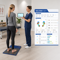 VELORA Scanner de pression plantaire haute précision pour podologues - Analyse portable du pied, mesure de la pression, tablette externe