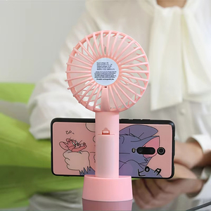 พัดลม USB ขนาดเล็กแบบพกพาสำหรับหอพักนักเรียนเว็บคนดังใช้มือถือตั้งโต๊ะใช้แบตเตอรี่ - Product Image 6