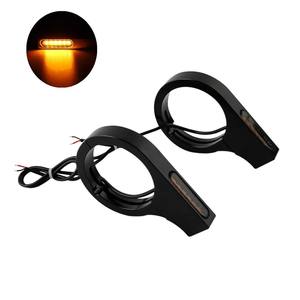 39-41mm/42-45mm LED indicateur <span class=keywords><strong>de</strong></span> couverture <span class=keywords><strong>de</strong></span> fourche avant accessoires <span class=keywords><strong>de</strong></span> moto système d'éclairage protège les clignotants pour <span class=keywords><strong>vélos</strong></span> <span class=keywords><strong>électriques</strong></span> - Product Image 1