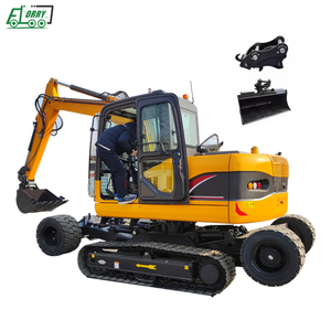 Excavatrice sur pneus et sur chenilles ELORRY X110 PLUS de bonne qualité, machine d'excavation tout-terrain à vendre en Malaisie - Product Image 5