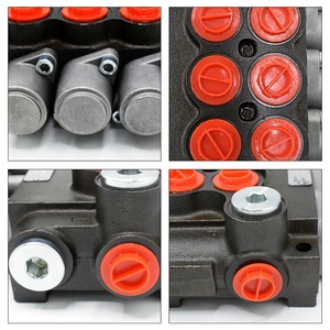 Válvula de Control Direccional Hidráulica Monobloque de 3 Vías y 40L/min, Serie P40 Personalizada, para Tractor Agrícola - Product Image 5
