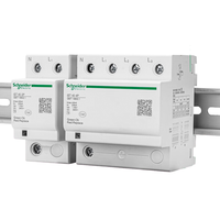 Parafoudre de type C, protection contre les surtensions de 40 kA pour montage sur rail DIN, 2P 4P en option pour système de distribution basse tension