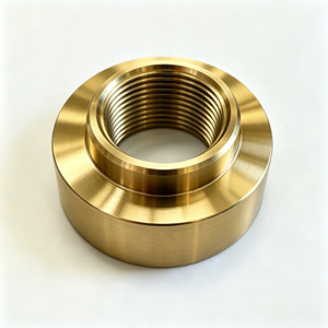 เครื่องมือกลึง CNC บูชเกลียวทองเหลืองสแตนเลสงานกลึงตามสั่งความแม่นยำภายใน - Product Image 2
